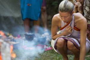 Medicine Spirit dance music ancestor indigenous Red Road Ceremony Pachamama Costa Rica spiritual forest jungle Community village Meditation altar eco village