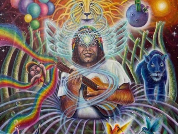 Medicine Spirit dance music ancestor indigenous Red Road Ceremony Pachamama Costa Rica spiritual forest jungle Community village Meditation altar brazil