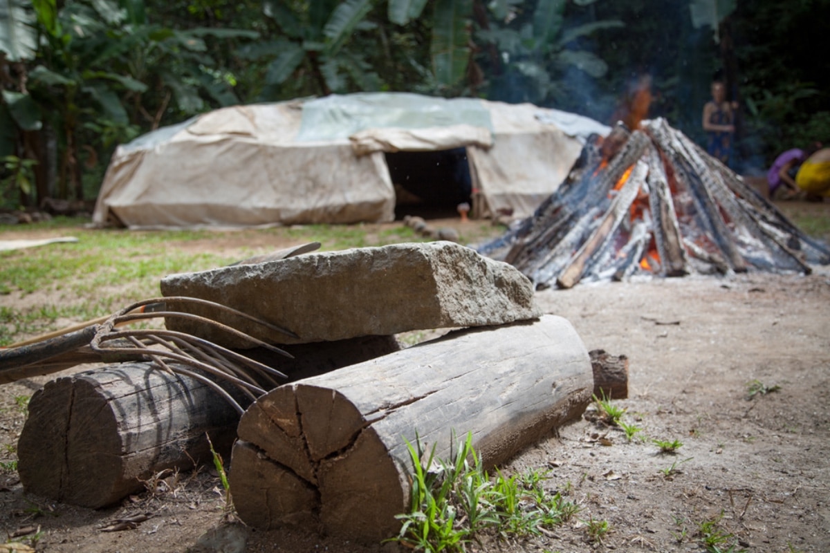 Medicine Spirit ancestor indigenous Red Road Ceremony pachamama Costa Rica spiritual forest jungle Community village Meditation altar sweat fire herbs purification