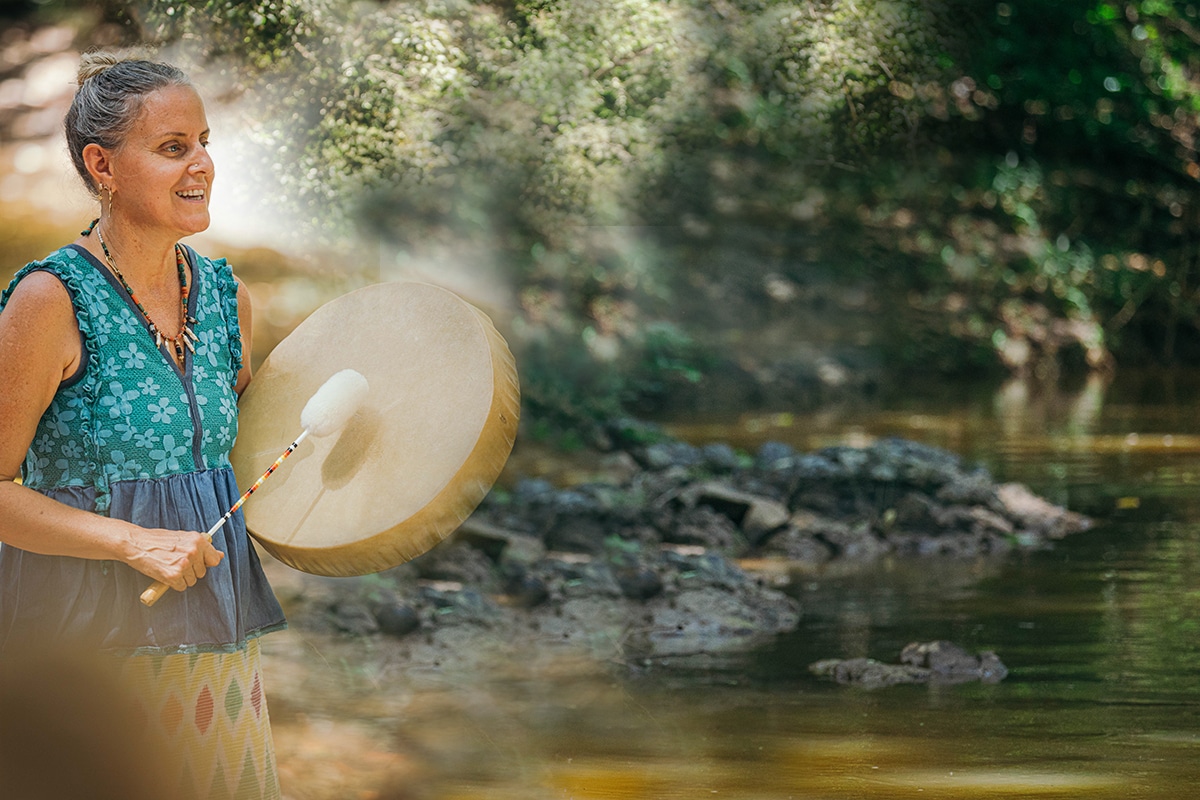 Spa Day Drumming retreat pachamama Costa Rica spiritual awareness Community village emotional healing emotions wellness health mystery school womb flower women nature high vibe skin beauty Oxum Ortiga