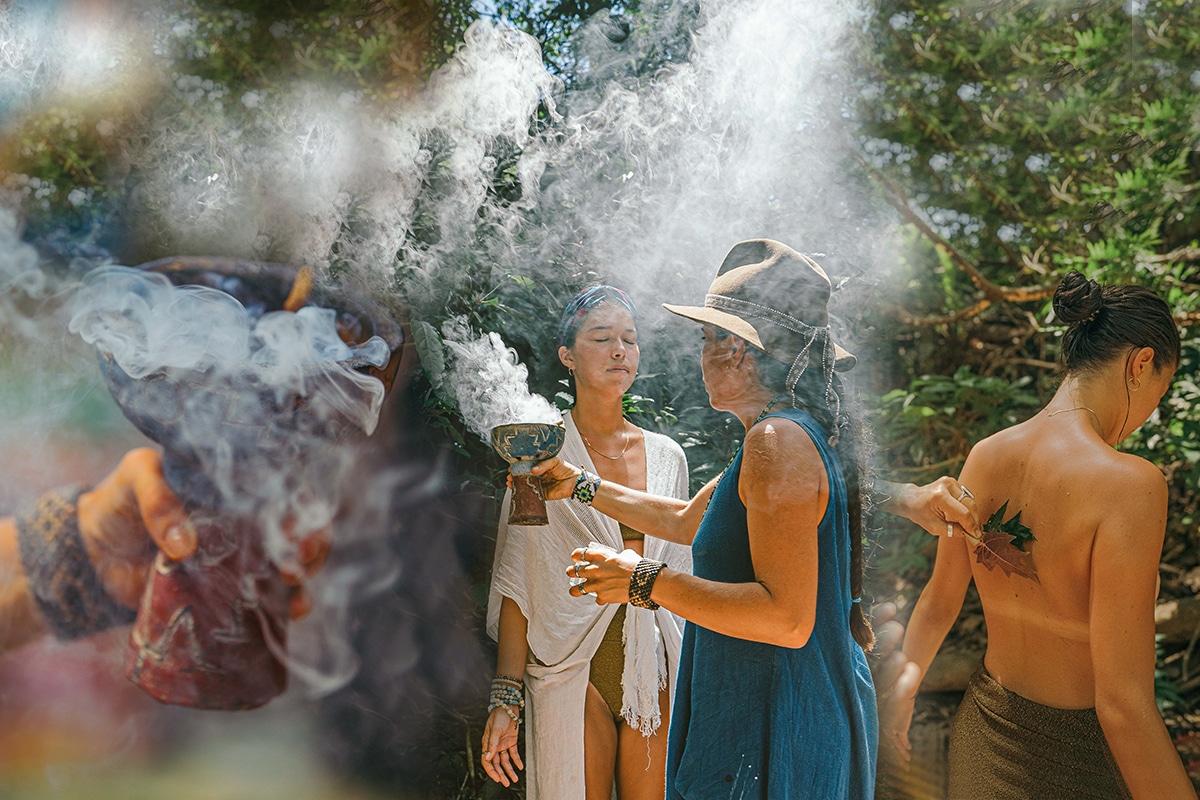 Spa Day Drumming retreat pachamama Costa Rica spiritual awareness Community village emotional healing emotions wellness health mystery school womb flower women nature high vibe skin beauty Oxum Ortiga