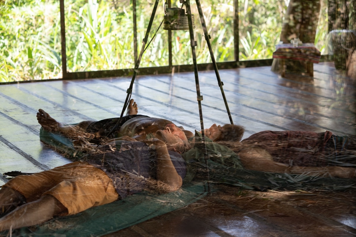 meditation silence stillness retreat pachamama Costa Rica spiritual awareness Community village emotional healing emotions wellness health modern science Wim Hof breath work therapy yoga Superfood Lucia Light Therapy