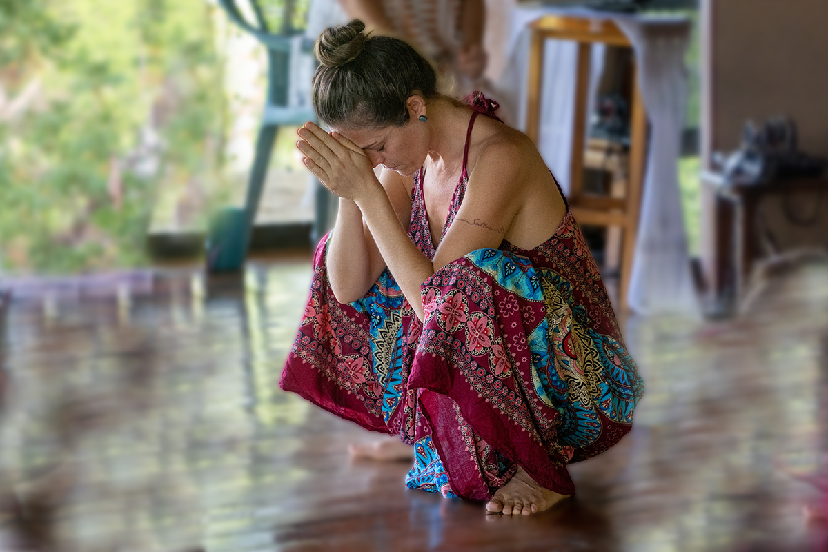 Meditation silence stillness retreat Pachamama Costa Rica spiritual awareness Community village emotional healing emotions wellness health mystery school womb flower women eco village