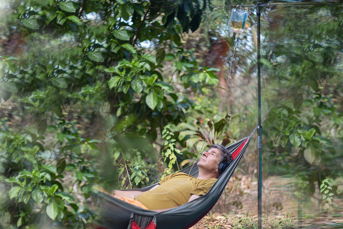 meditation silence stillness retreat Pachamama Costa Rica spiritual awareness Community village emotional healing emotions wellness health modern science Wim Hof breath work therapy yoga Superfood Lucia Light Therapy ice bath cleanse eco village
