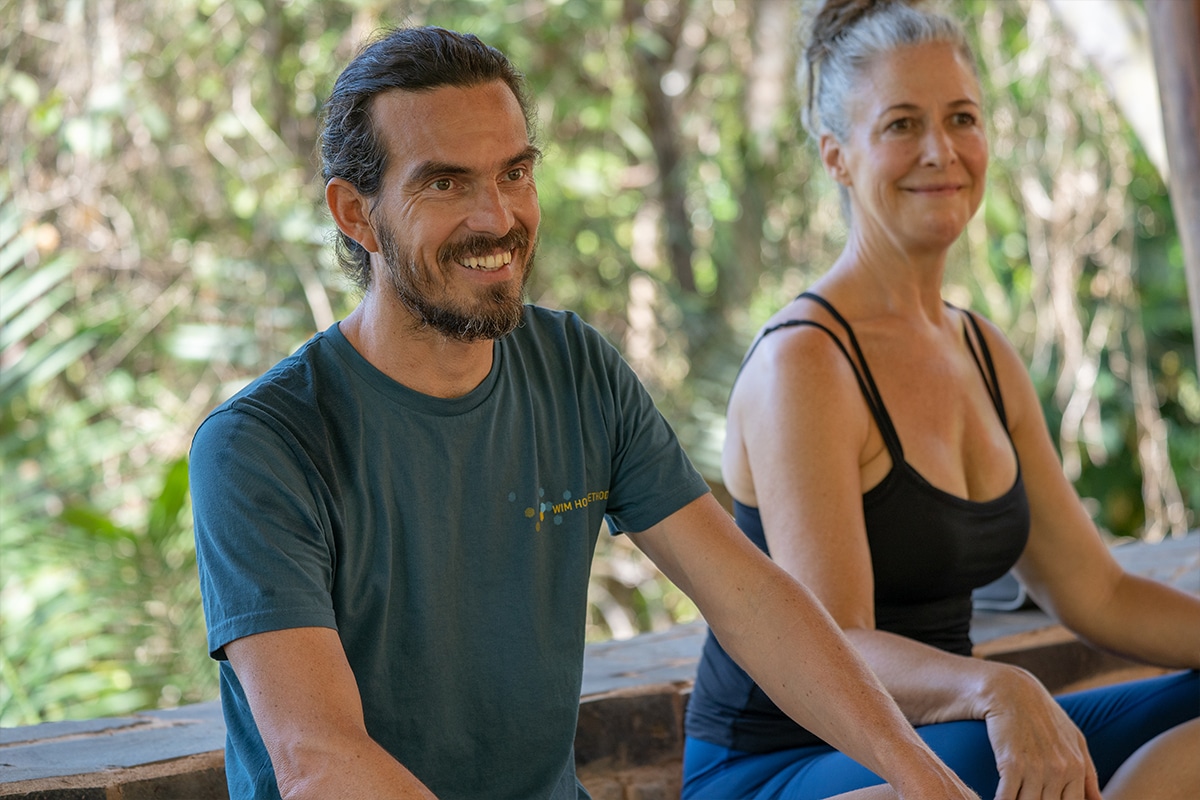 meditation silence stillness retreat Pachamama Costa Rica spiritual awareness Community village emotional healing emotions wellness health modern science Wim Hof breath work therapy yoga Superfood Lucia Light Therapy ice bath cleanse eco village