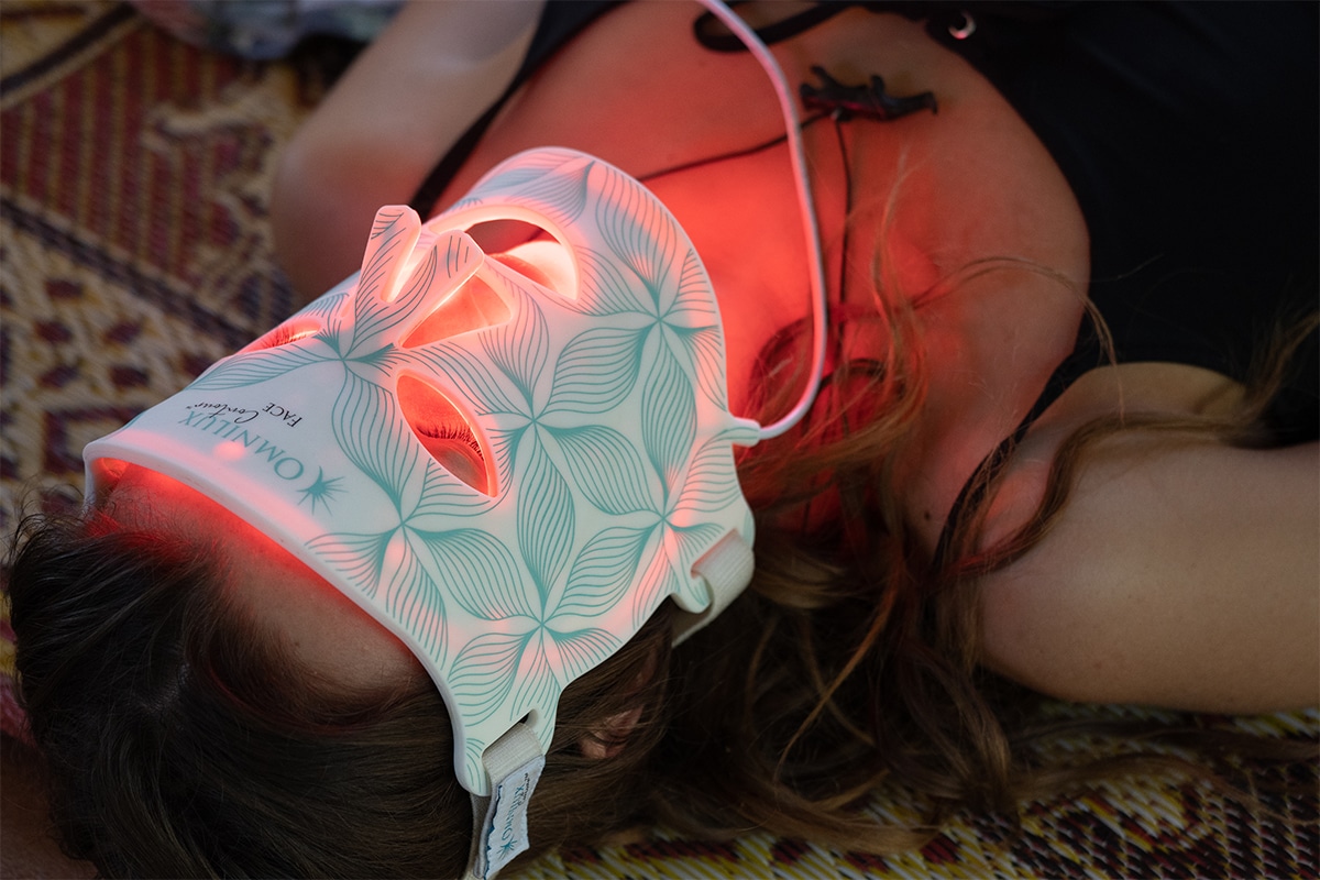 light emitting diode mask